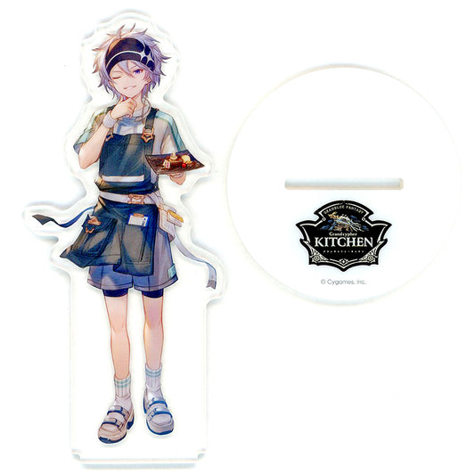 Caim Character Acrylic Stand Granblue Fantasy x Pasela Resorts Grandcypher Kitchen [USED]