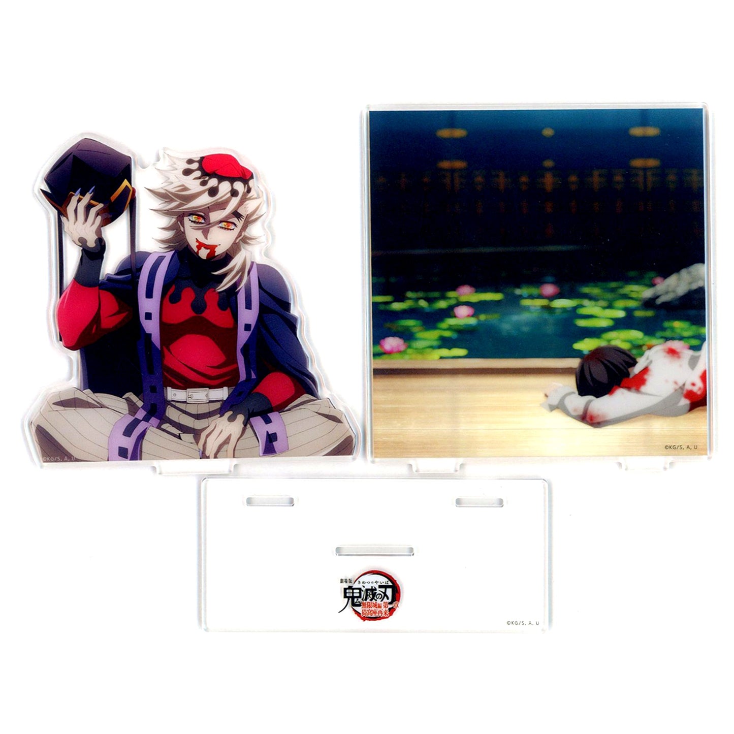 Doma A Scene Shot Acrylic Stand Demon Slayer: Kimetsu no Yaiba the Movie: Infinity Castle Chapter 1 Akaza Returns x ufotable Cafe x Machi Asobi CAFE Cutting the Cover of the Decisive Battle 2nd Term Shinobu vs Doma Battles in Various Places Part 1 [USED]