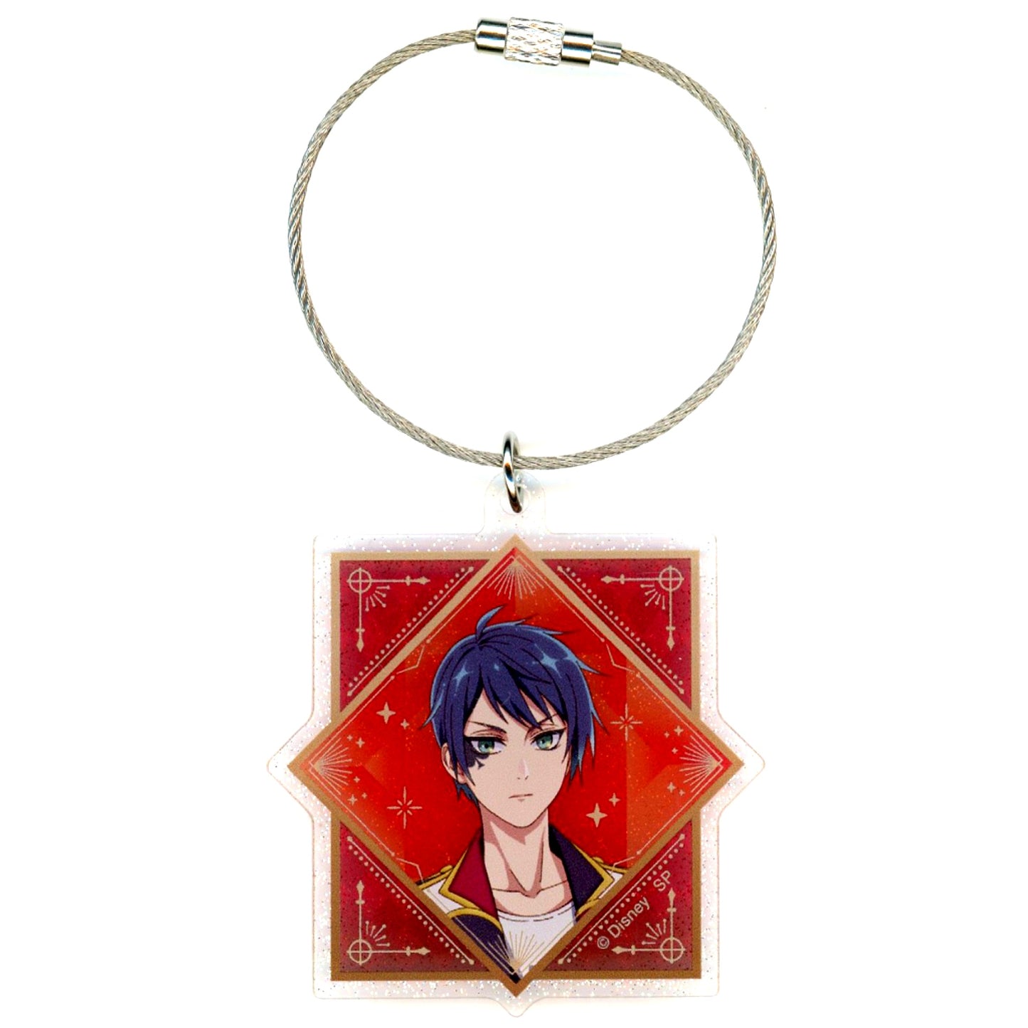 Deuce Spade Disney Twisted-Wonderland The Animation Glitter Acrylic Keychain [USED]