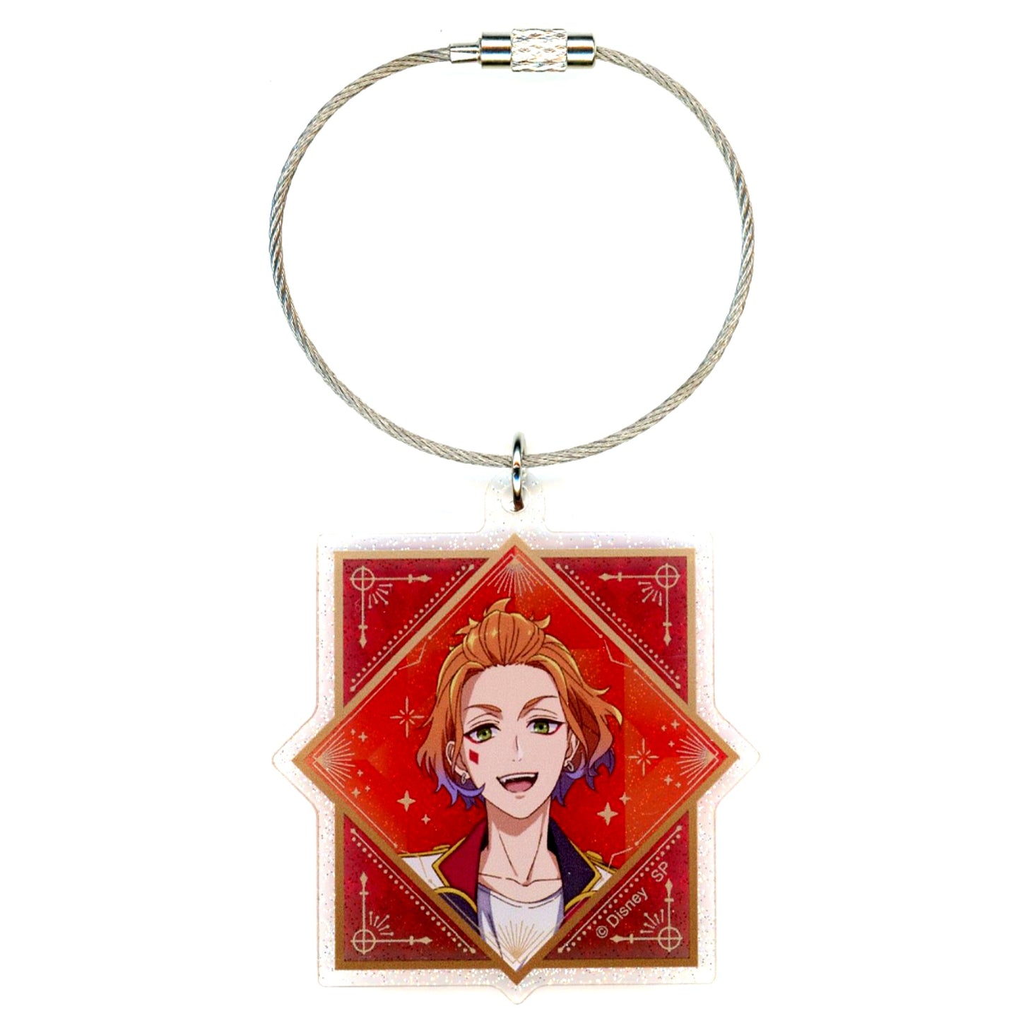 Cater Diamond Disney Twisted-Wonderland The Animation Glitter Acrylic Keychain [USED]