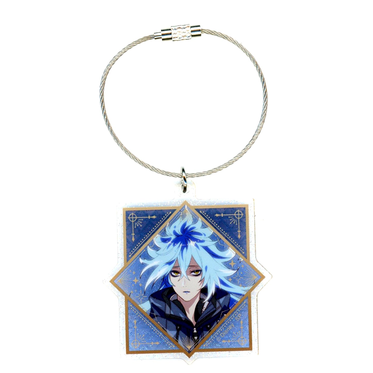 Idia Shroud Disney Twisted-Wonderland The Animation Glitter Acrylic Keychain [USED]
