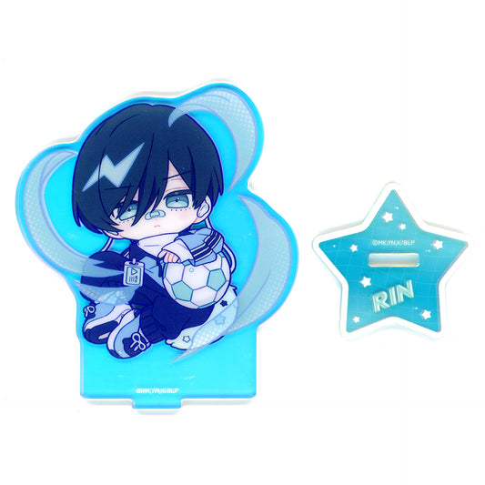 Rin Itoshi Mini Acrylic Stand Blue Lock Season 2 [USED]