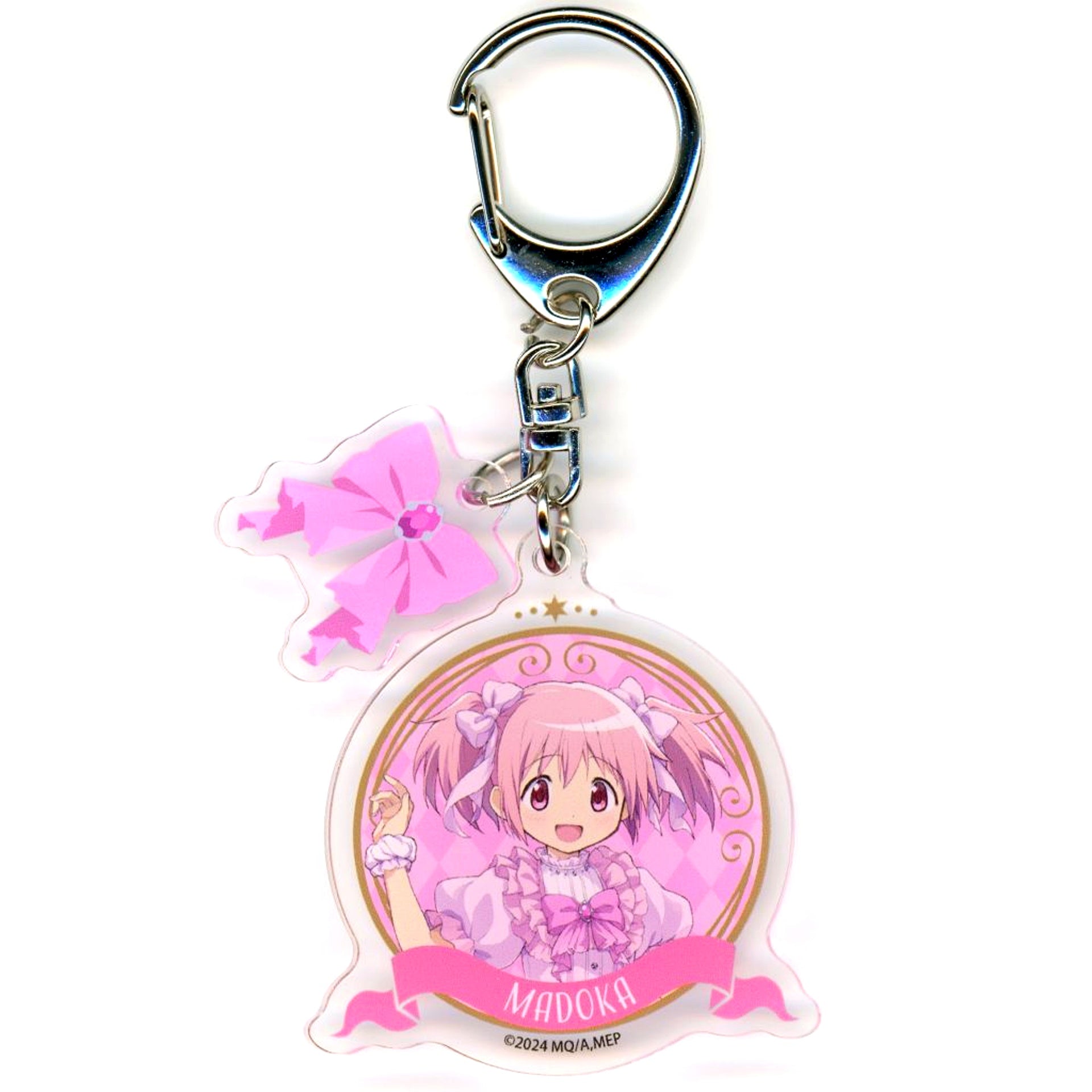 Madoka Kaname Acrylic Charm with Ribbon Part Puella Magi Madoka Magica Magia Exedra Magia Day 2025 Half Anniversary [USED]