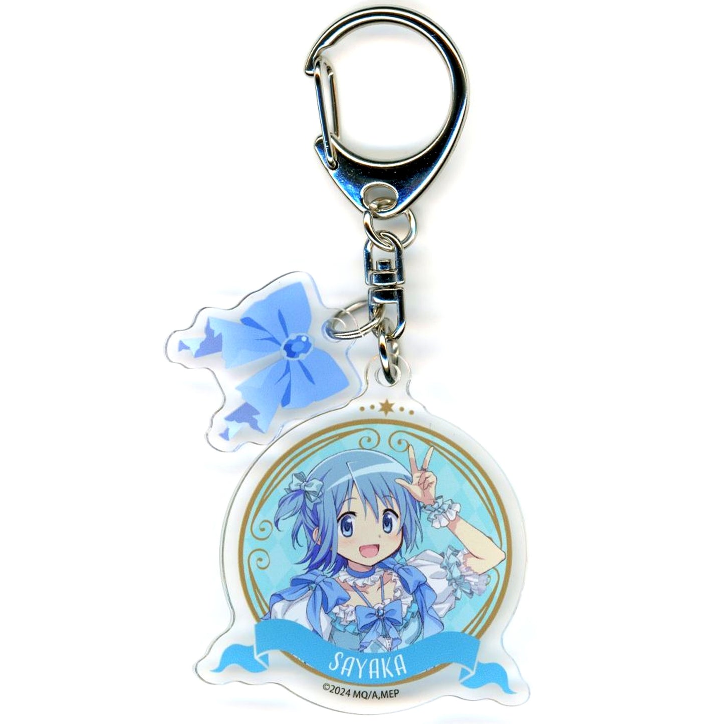 Sayaka Miki Acrylic Charm with Ribbon Part Puella Magi Madoka Magica Magia Exedra Magia Day 2025 Half Anniversary [USED]
