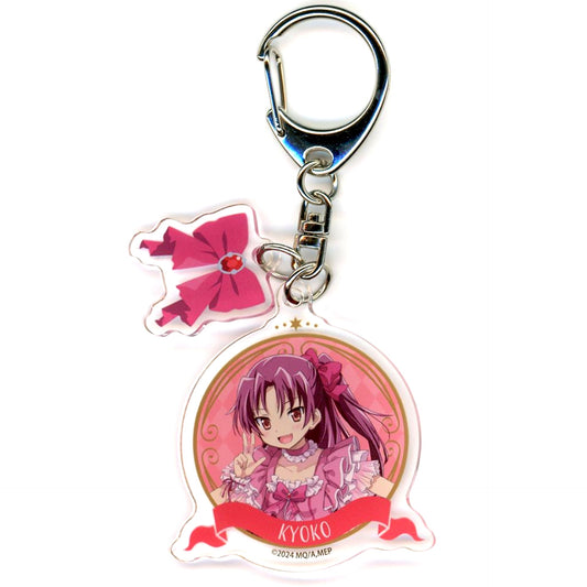 Kyoko Sakura Acrylic Charm with Ribbon Part Puella Magi Madoka Magica Magia Exedra Magia Day 2025 Half Anniversary [USED]