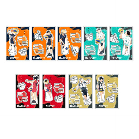 Set of 9 Acrylic Stand Collection Plus Haikyu!! Vol. 2 [USED]