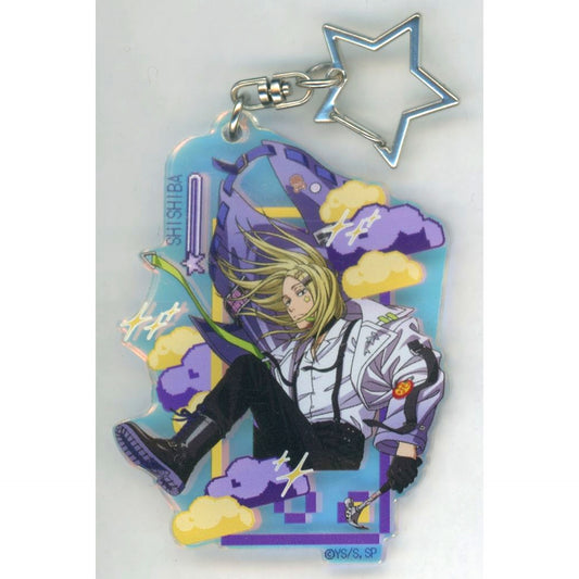 Shishiba Sakamoto Days Pop-up Shop Decora Ver. Aurora Acrylic Keychain [USED]