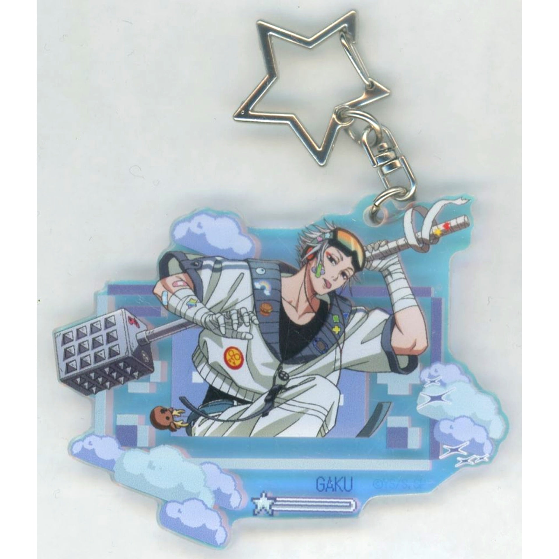 Gaku Sakamoto Days Aurora Acrylic Keychain Decora Ver. Pop Up Shop [USED]