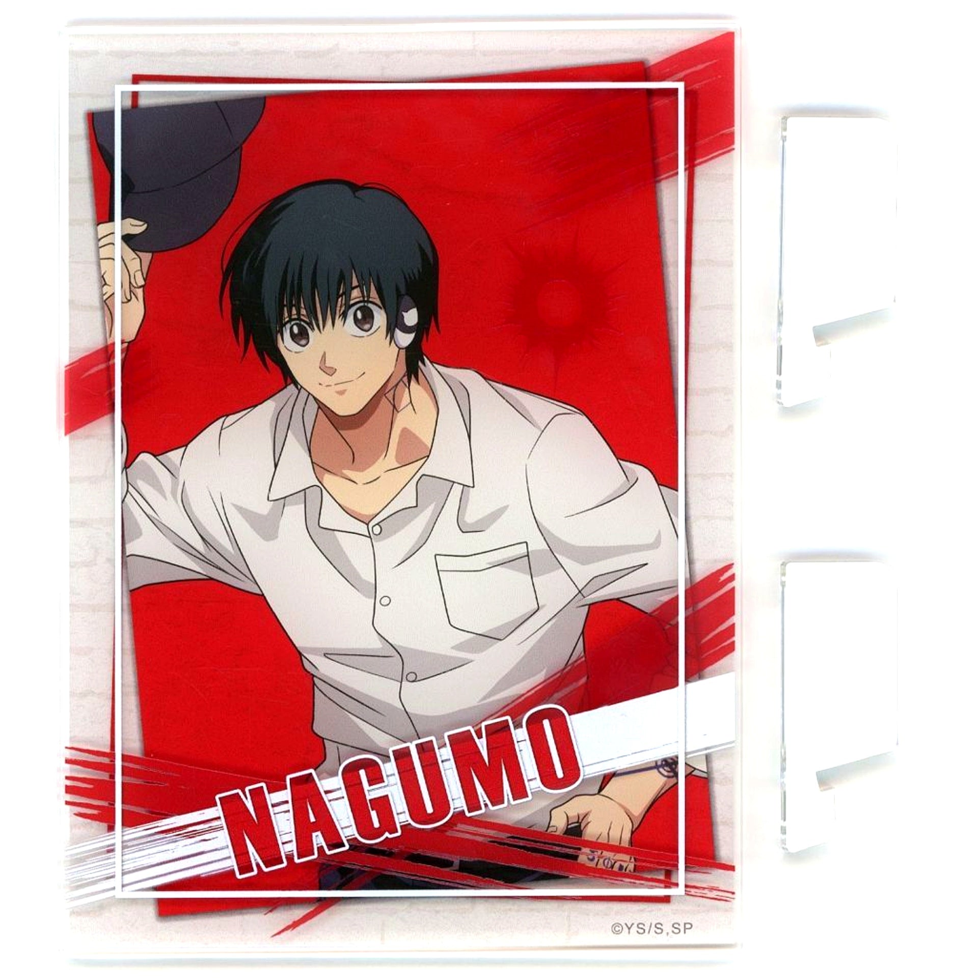 Nagumo Sakamoto Days in Namjatown Carry out the infiltration mission! Vol. 2 Minigame Shishiba and Osaragi Katsudon Order Prize A-4 Illustration Acrylic Board [USED]
