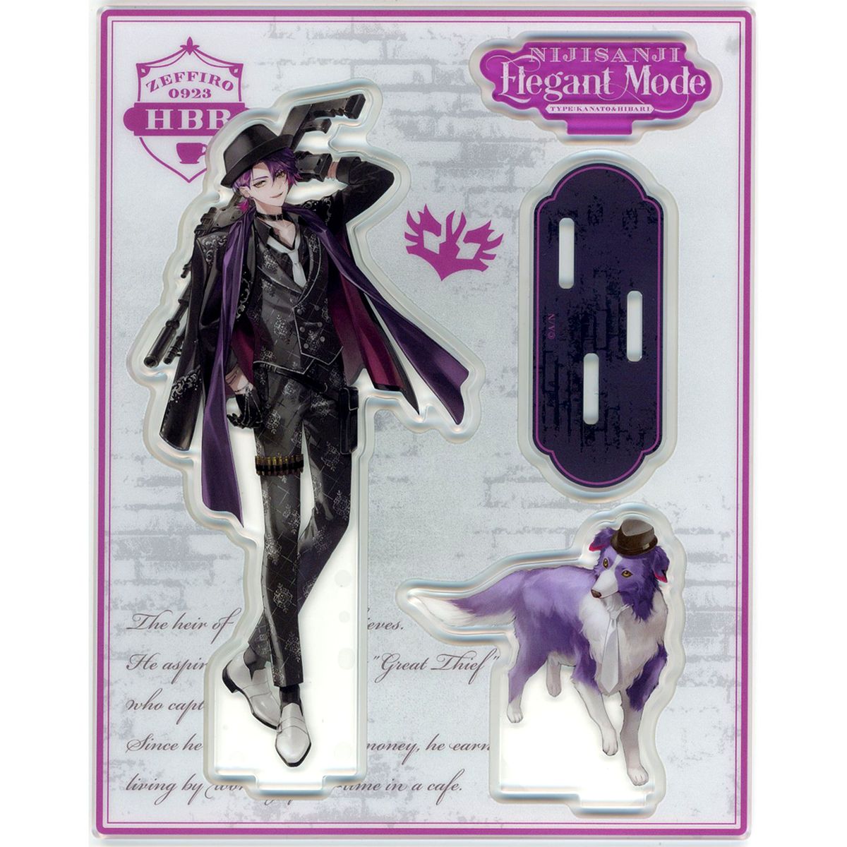 Watarai Hibari Acrylic Stand Virtual YouTuber Nijisanji NIJISANJI Elegant Mode Type Kanato Hibari [USED]