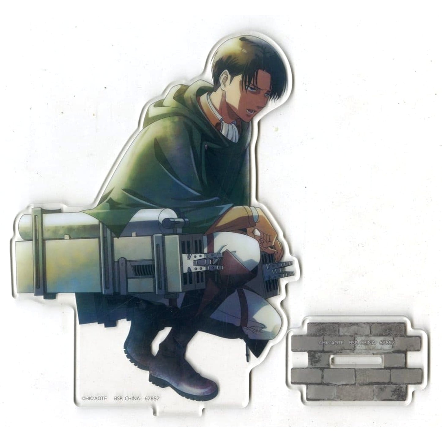 Attack on Titan Levi Ackerman Ichiban Kuji I’ll Take Down the Beast Titan Big Acrylic Stand Prize D [USED]
