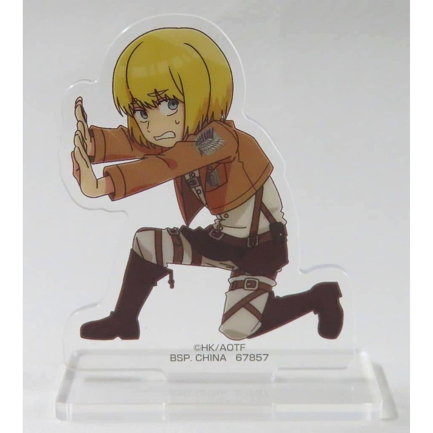 Attack on Titan Armin Arlert Ichiban Kuji I’ll Take Down the Beast Titan Acrylic Stand Prize H [USED]