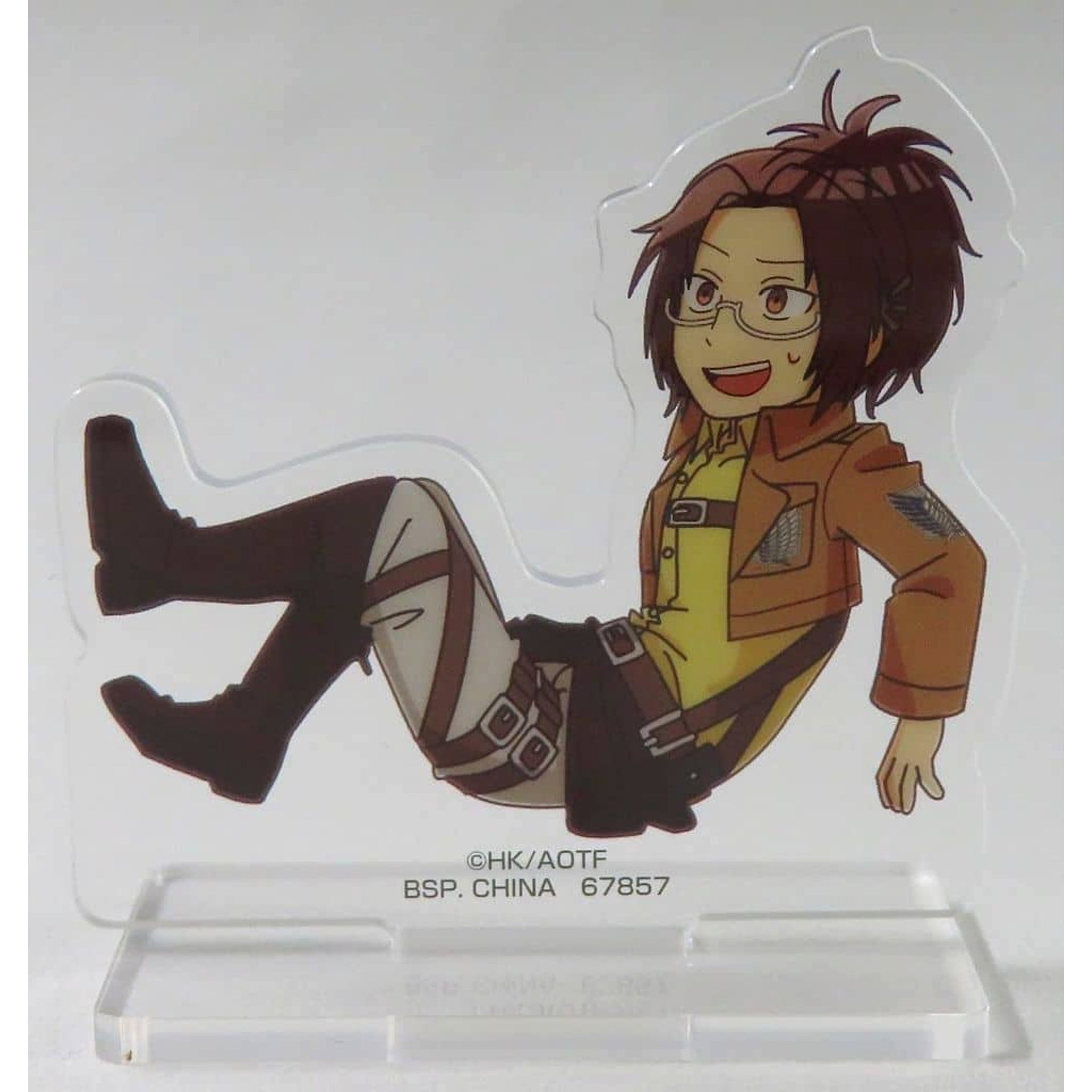Attack on Titan Hange Zoe Ichiban Kuji I’ll Take Down the Beast Titan Acrylic Stand Prize H [USED]