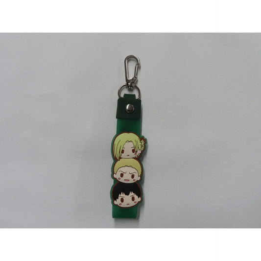 Attack on Titan Annie Liner Bertolt Ichiban Kuji I'll Take Down the Beast Titan Pokotto Charm Prize I [USED]
