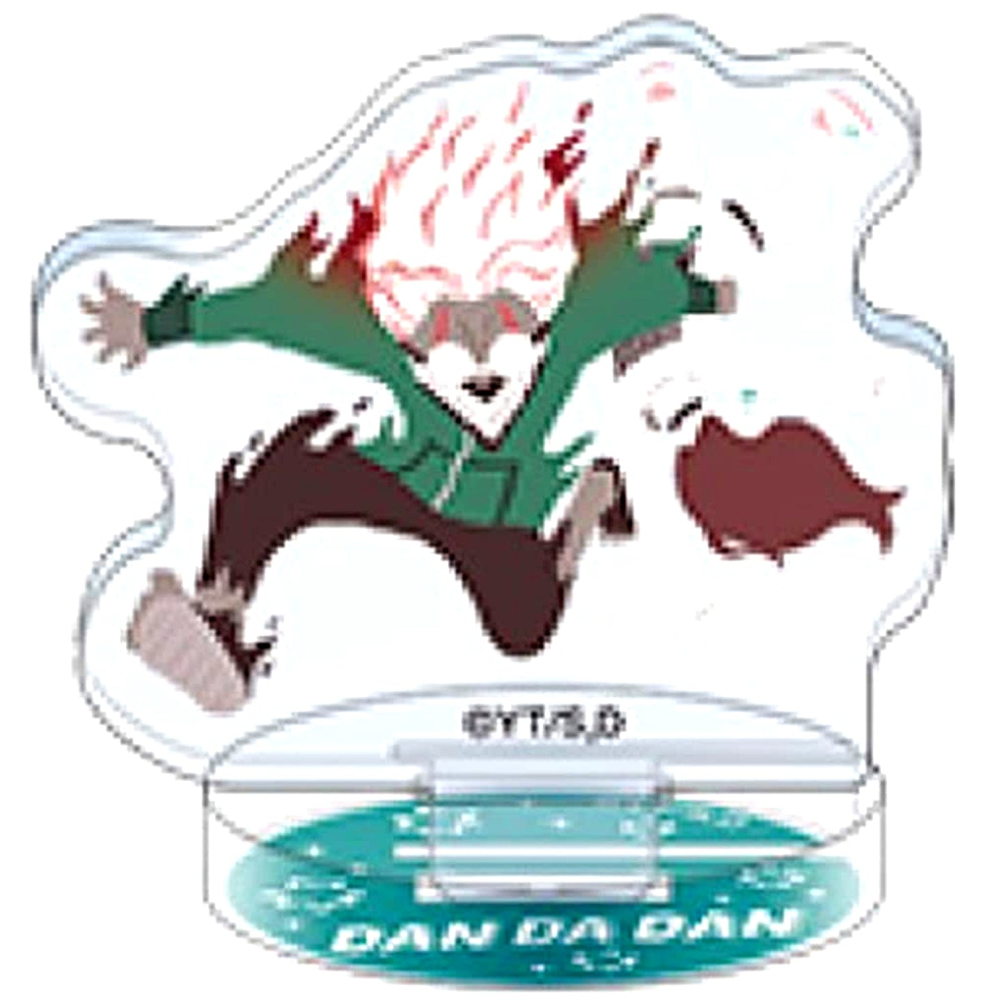 Dandadan Momo & Okarun A ChuaSta Miniature Acrylic Stand Collection Yuru Palette [USED]