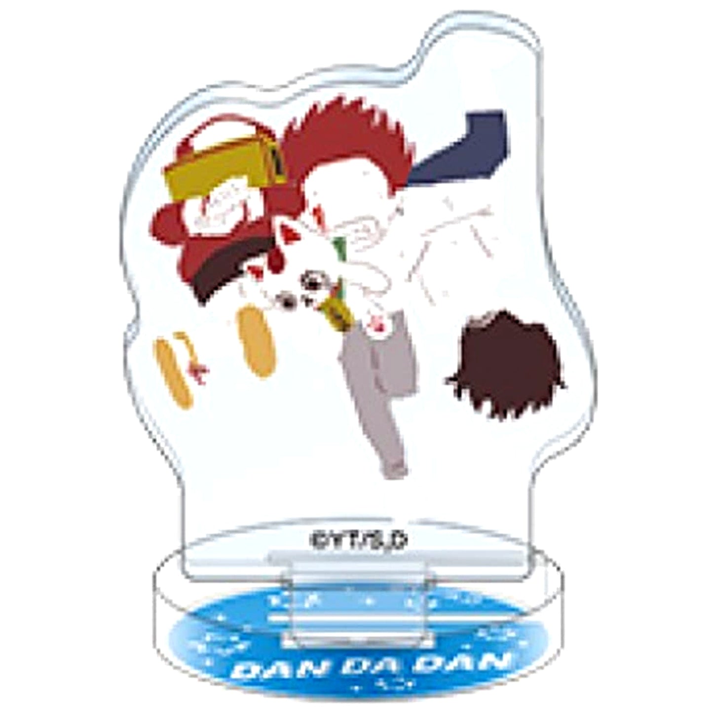 Dandadan Momo & Okarun & Jiji ChuaSta Miniature Acrylic Stand Collection Yuru Palette [USED]