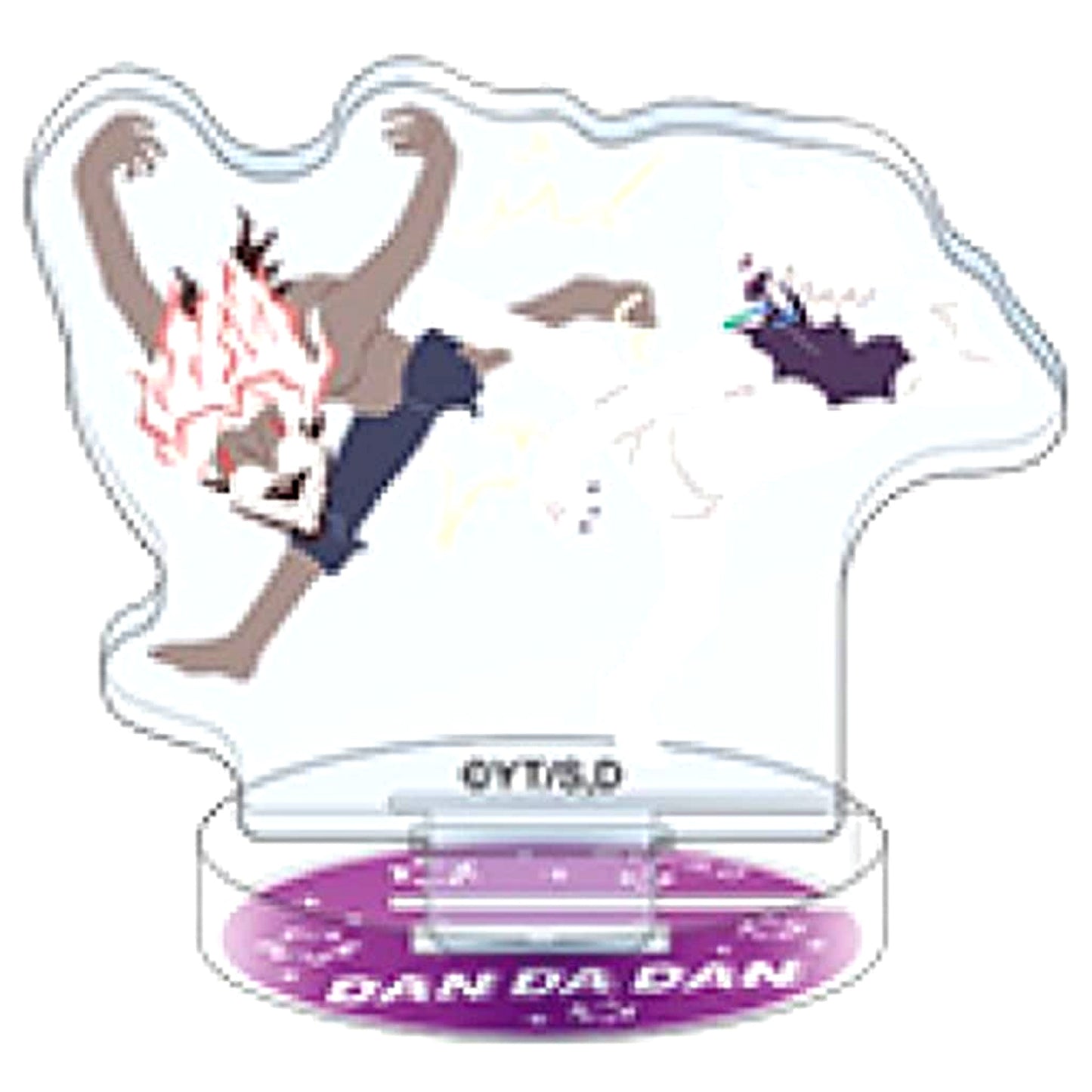 Dandadan Okarun & Jiji Chua Sta Miniature Acrylic Stand Collection Yuru Palette [USED]