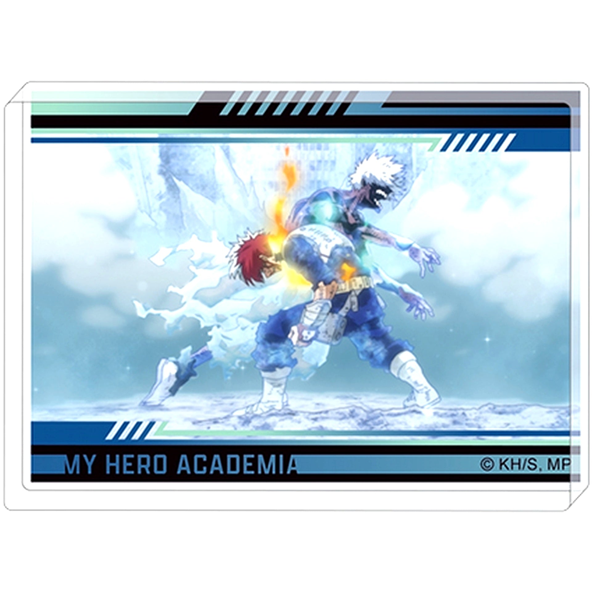Shoto Todoroki & Dabi My Hero Academia Acrylic Block Collection Season 7 Famous Scene [USED]