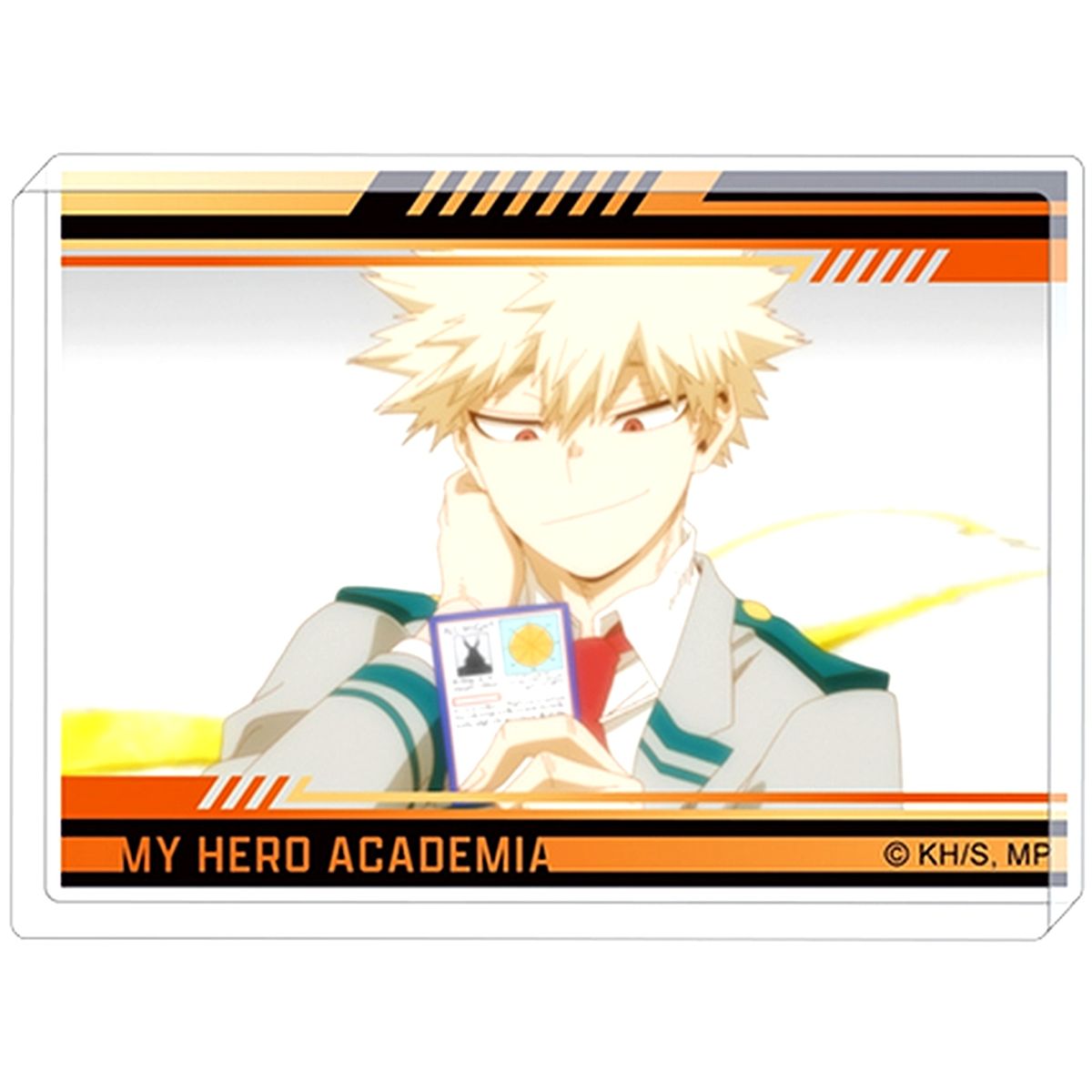 Katsuki Bakugo My Hero Academia Acrylic Block Collection Season 7 Famous Scene [USED]