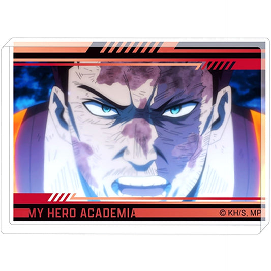 Endeavor My Hero Academia Acrylic Block Collection Season 7 Famous Scene [USED]