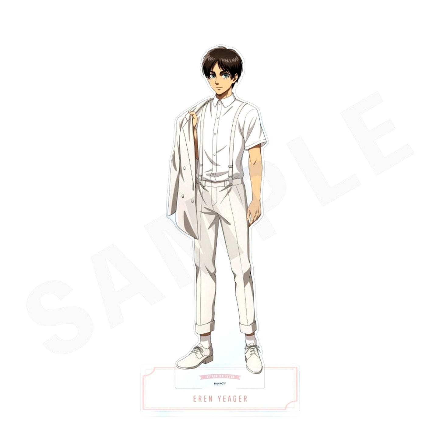Eren Yeager Attack on Titan White Outfit Series Acrylic Stand [USED]