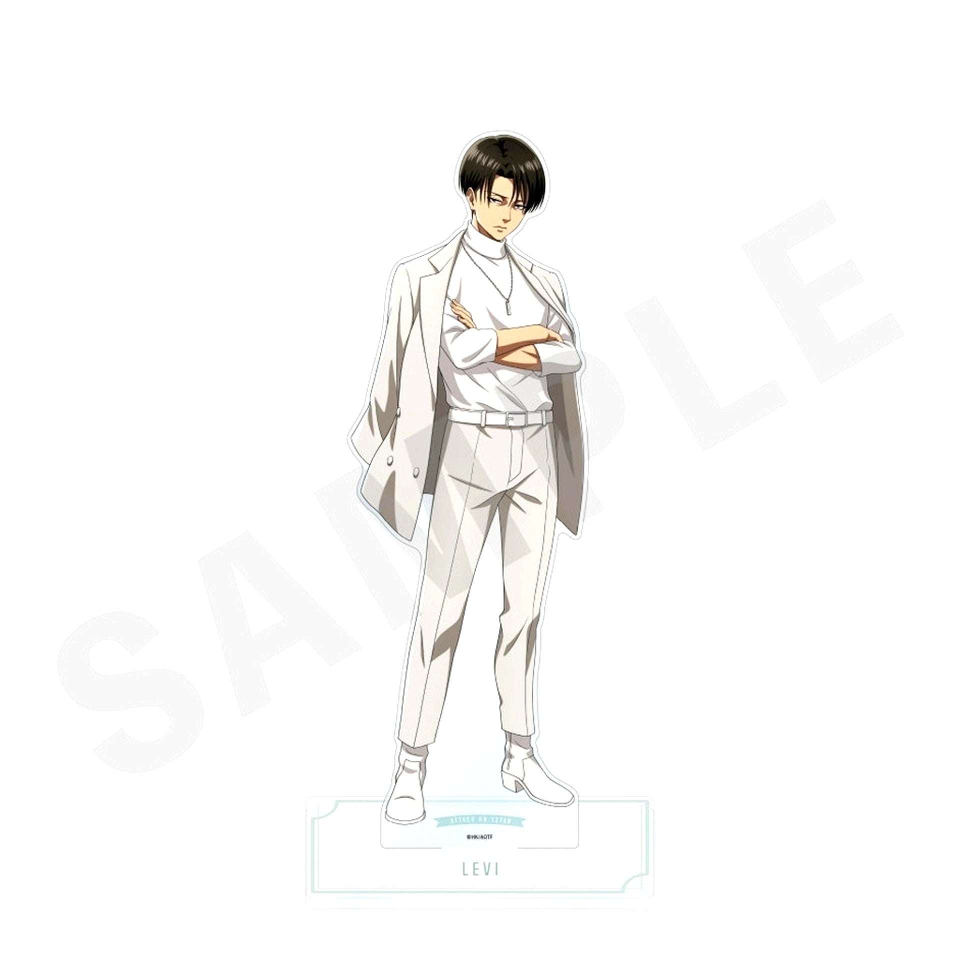 Levi Attack on Titan White Coordinate Series Acrylic Stand [USED]