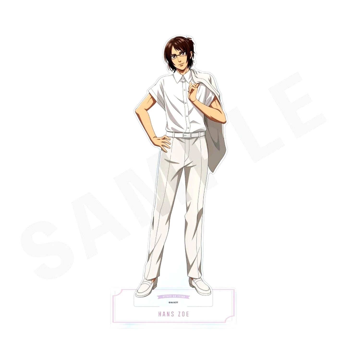 Hange Zoe Attack on Titan White Outfit Series Acrylic Stand [USED]