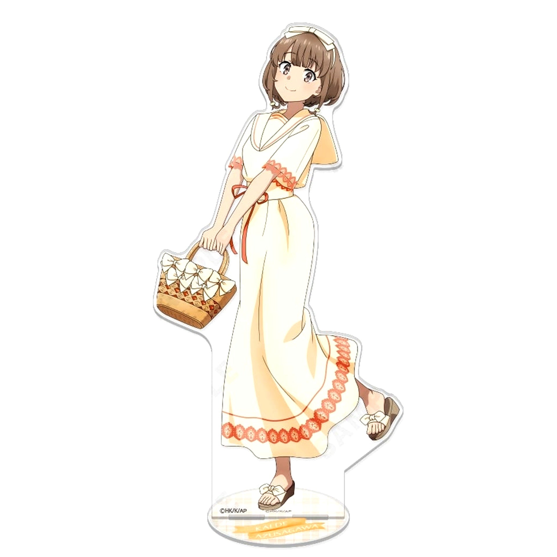 Kaede Azusagawa Rascal Does Not Dream Series No.2 BIG Acrylic Stand Sailor One-Piece Dress [USED]