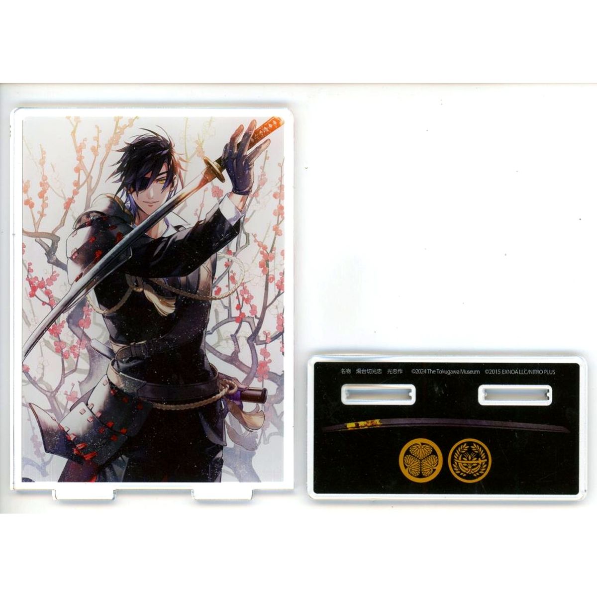 Shokudaikiri Mitsutada Original Illustration Acrylic Stand Touken Ranbu ONLINE x Tokugawa Museum 2024 [USED]