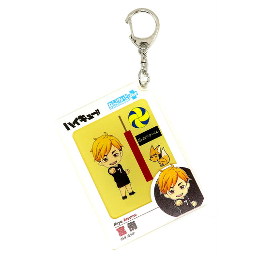 Atsumu Miya Haikyu!! Nendoroid Plus Package Style Acrylic Keychain [USED]