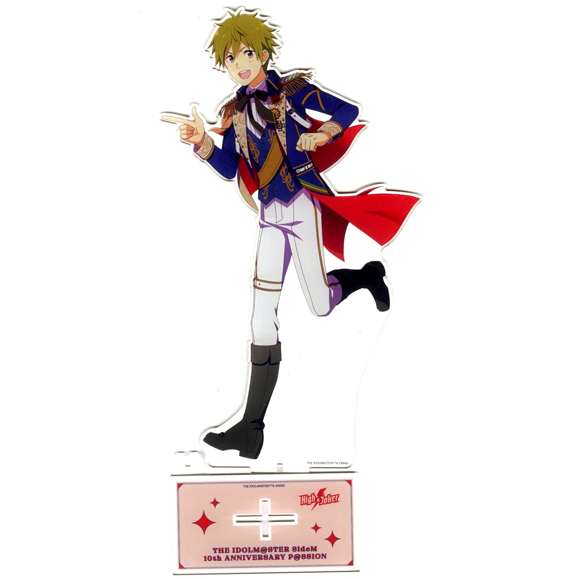 Hayato Akiyama 10th Anniversary P@SSION BIG Acrylic Stand Vol.2 The Idolmaster SideM [USED]