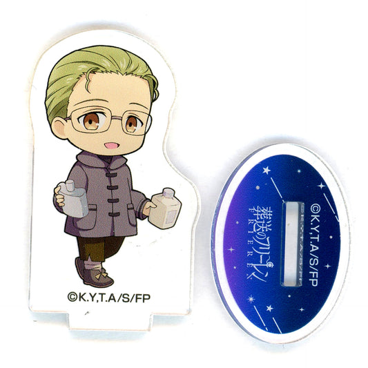 Heiter Frieren Beyond Journeys End x ORBcafe Oginoya Chibi Character Acrylic Stand Astronomical Observation Ver. [USED]
