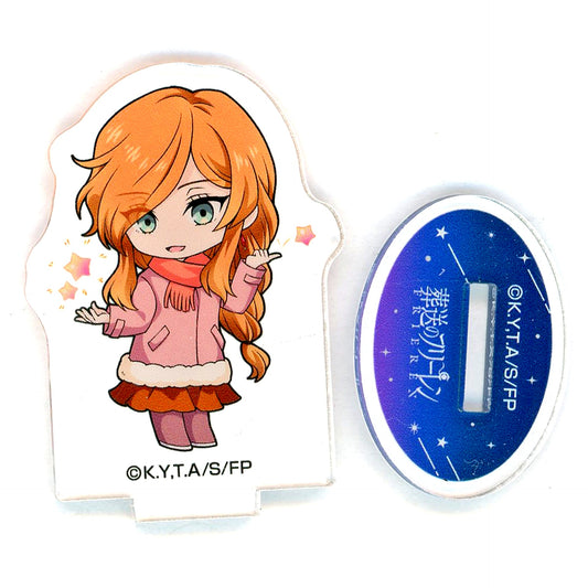 Flamme Frieren Beyond Journeys End x ORBcafe Oginoya Chibi Character Acrylic Stand Astronomical Observation Ver. [USED]