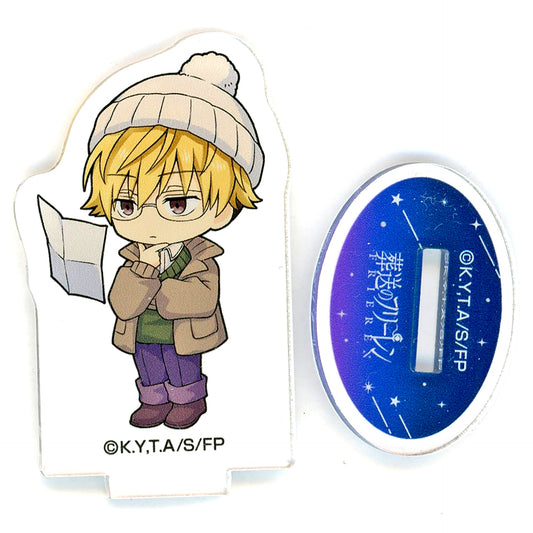 Land Frieren Beyond Journey's End x ORBcafe Oginoya Chibi Character Acrylic Stand Stargazing Ver. [USED]