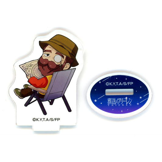 Denken Frieren Beyond Journey's End x ORBcafe Oginoya Chibi Character Acrylic Stand Stargazing Ver. [USED]