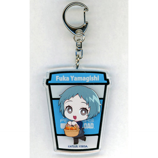 Fuuka Yamagishi Persona 3 Reload x R Baker Collab Cafe Acrylic Keychain P3R [USED]
