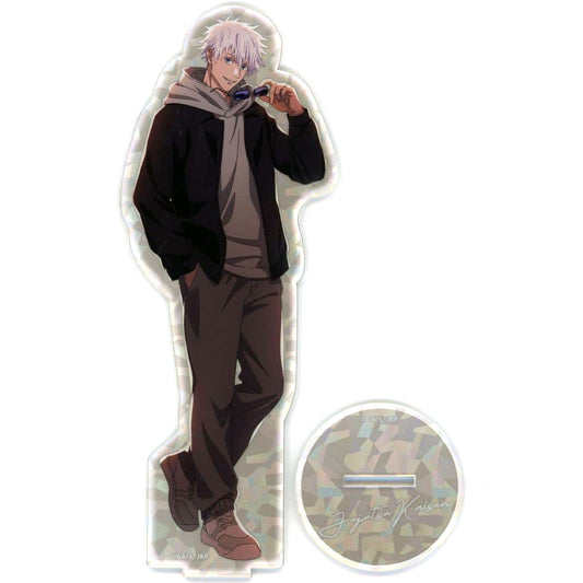 Satoru Gojo Jujutsu Kaisen x MarCube Illumination Ver. Holo Acrylic Figure Stand [USED]