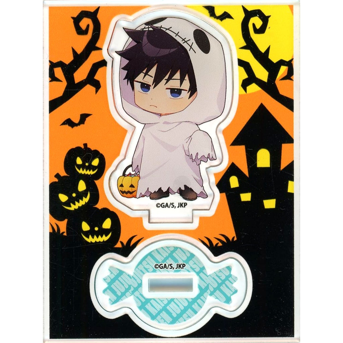 Megumi Fushiguro Jujutsu Kaisen x Marucube Trading Acrylic Stand Halloween Version [USED]