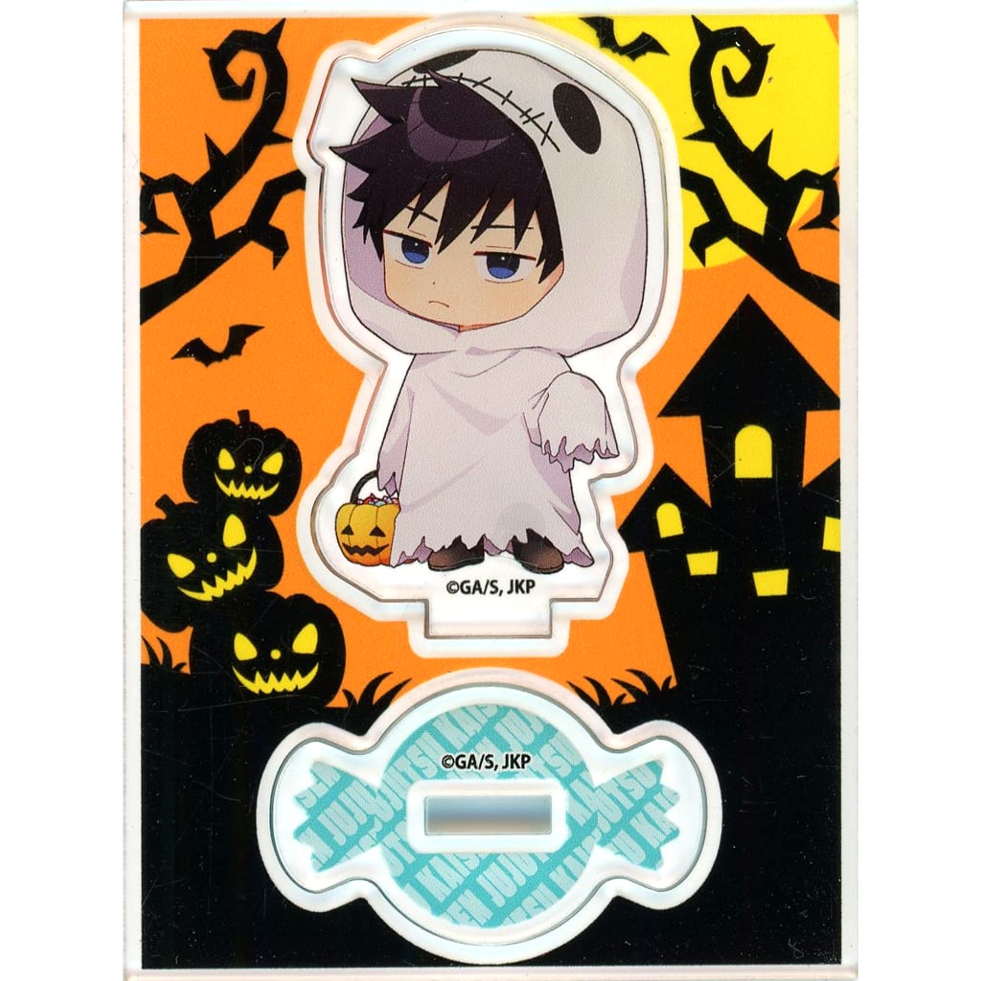 Megumi Fushiguro Jujutsu Kaisen x Marucube Trading Acrylic Stand Halloween Version [USED]