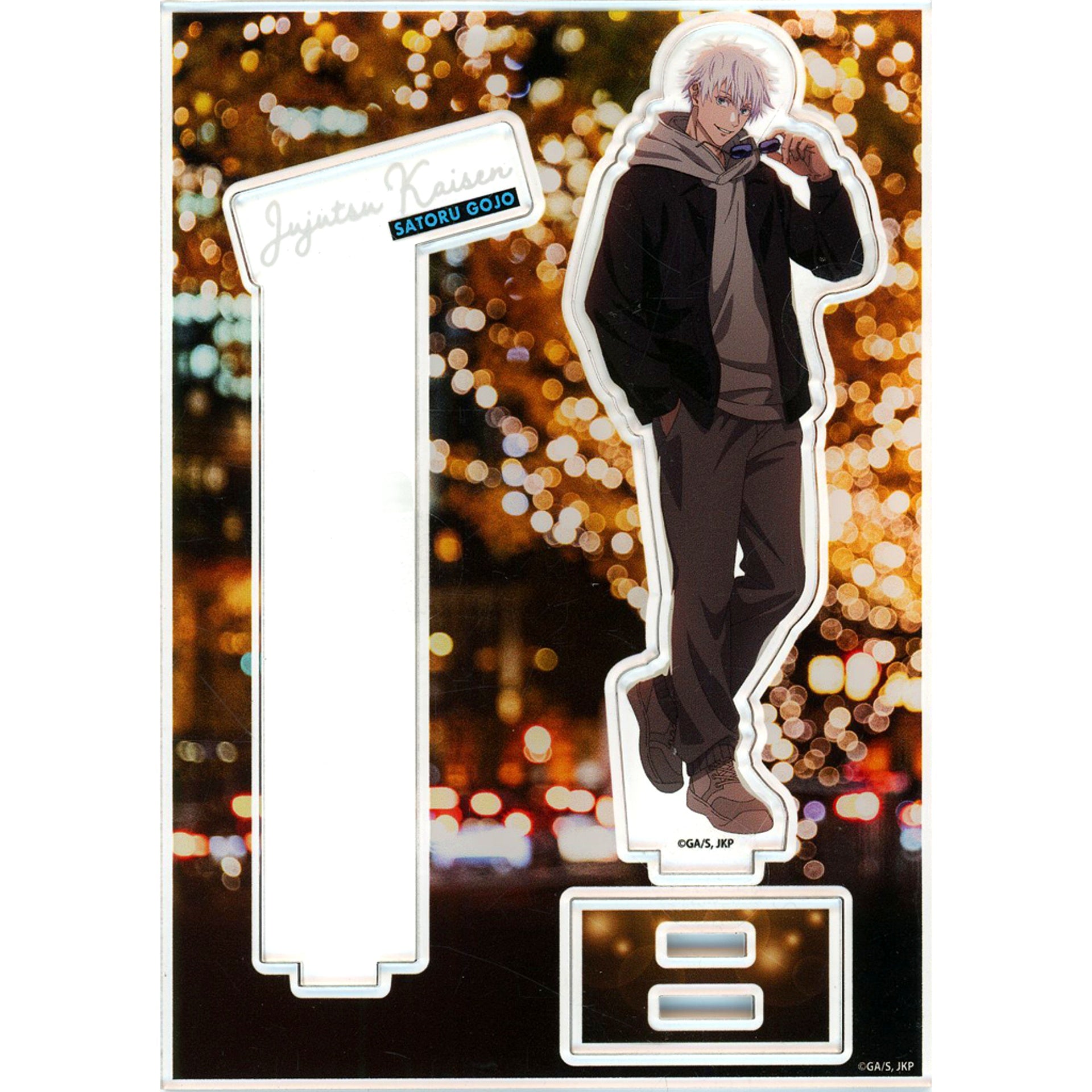 Satoru Gojo Acrylic Photo Props Illumination Version Jujutsu Kaisen x Marucube [USED]