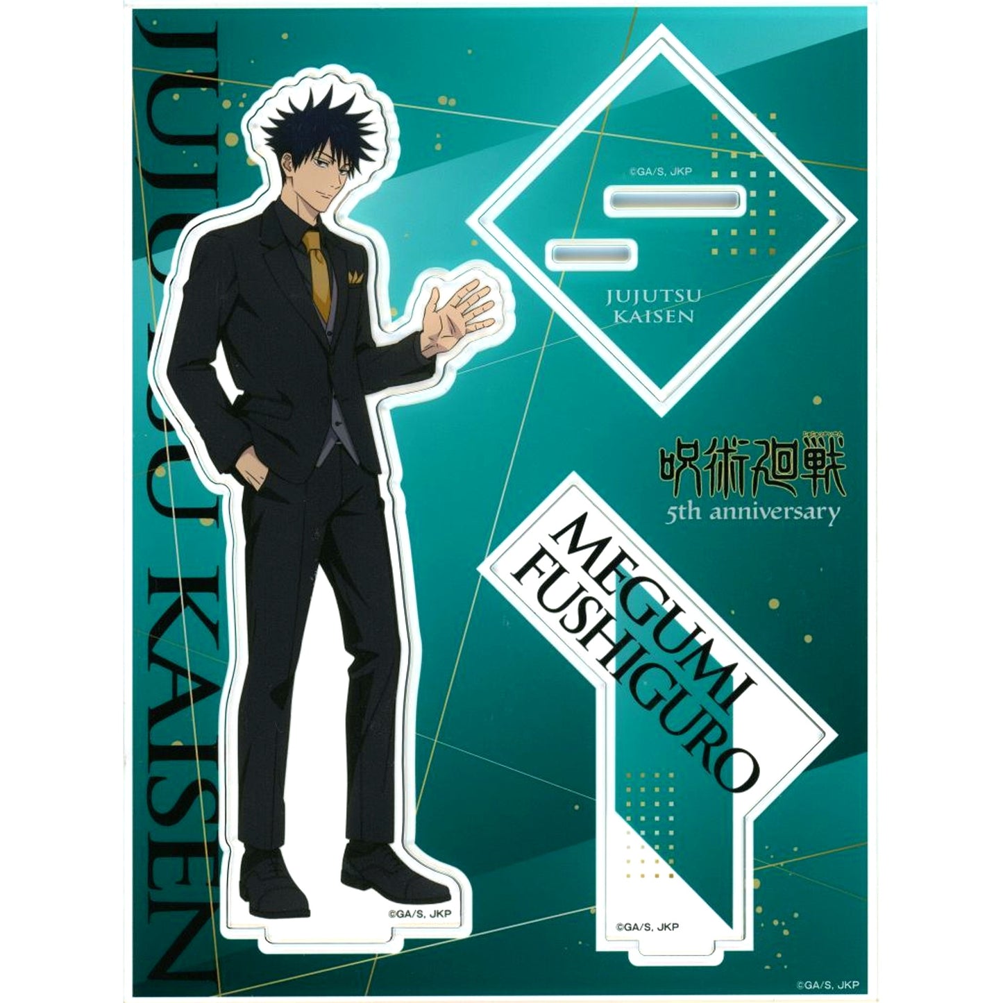 Megumi Fushiguro Acrylic Stand Jujutsu Kaisen 5th Anniversary POP UP SHOP in Marui [USED]