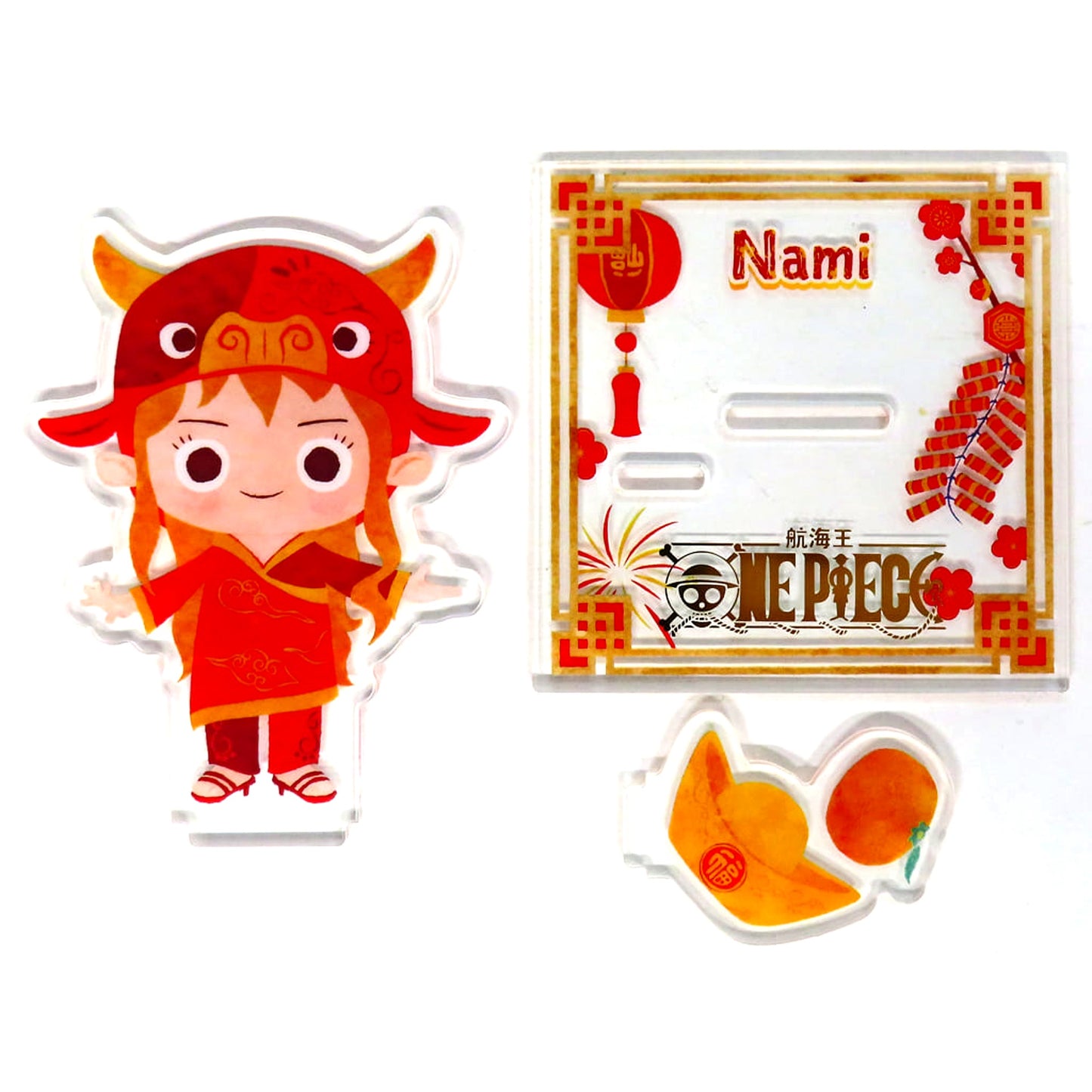 Nami One Piece Year of the Ox New Year Trading Acrylic Stand Shanghai Limited [USED]