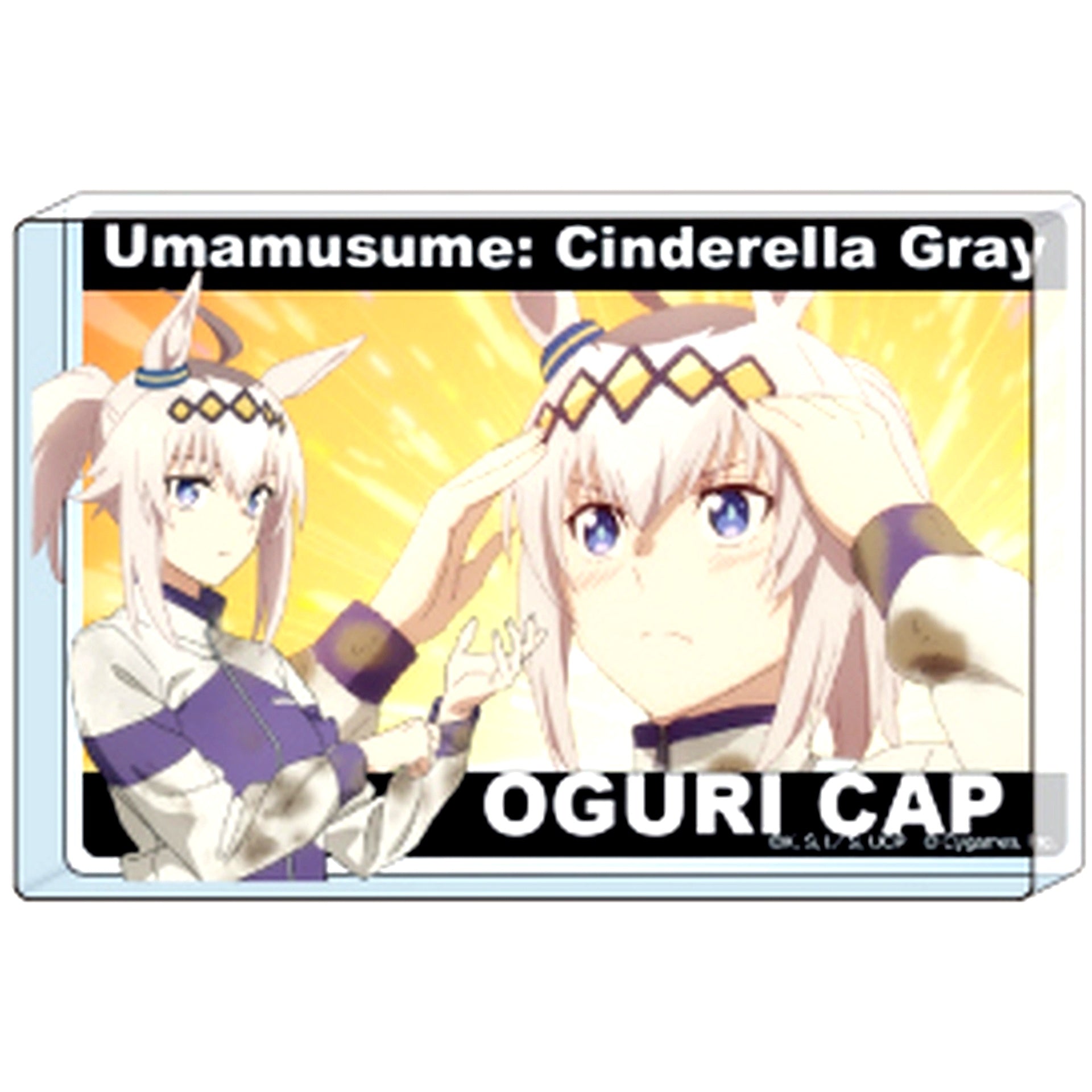 Oguri Cap Uma Musume: Cinderella Gray Mini Acrylic Block Vol. 1 [USED]