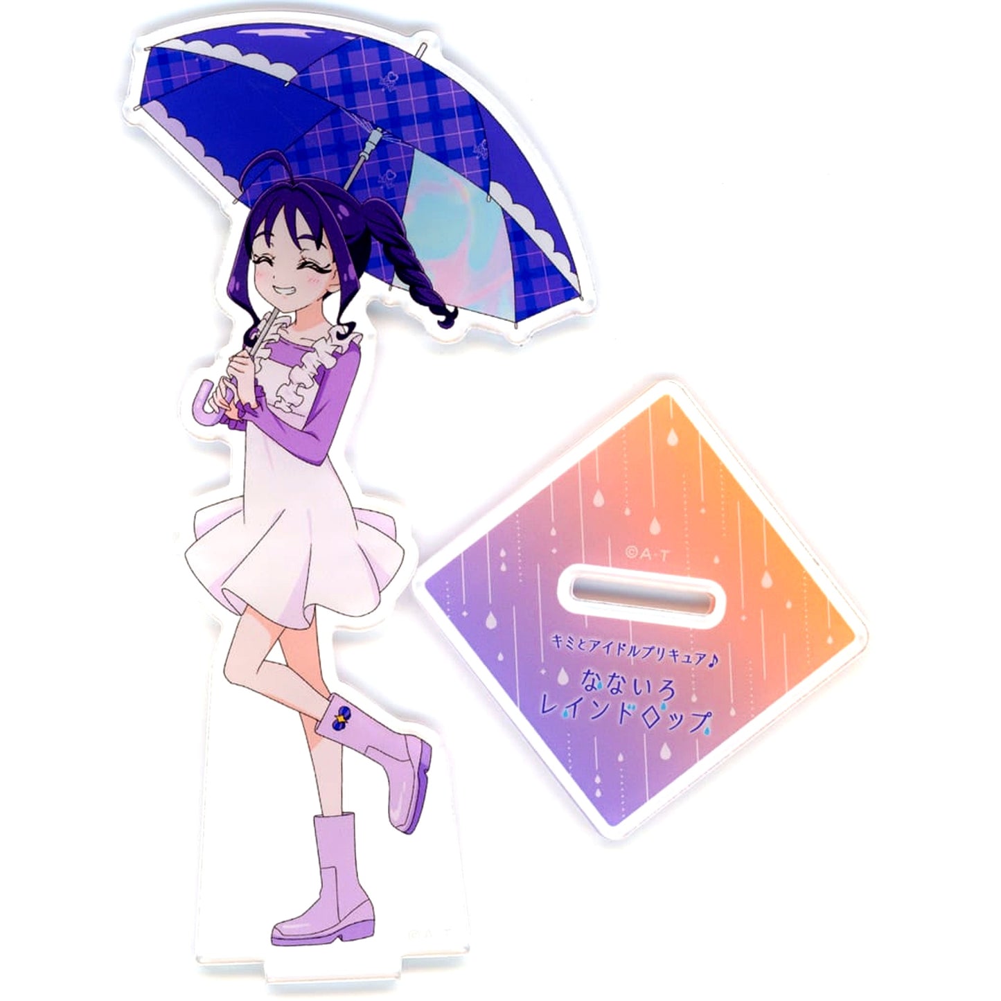 Kokoro Shigure You and Idol Pretty Cure Nanairo Raindrop Acrylic Stand Pretty Store Limited [USED]