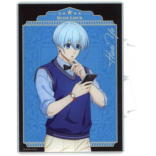 Yo Hiori A Prize Metallic Acrylic Panel Blue Lock x Tokyu Land Blue Lock Scramble Shibuya Seiha Striker Game [USED]