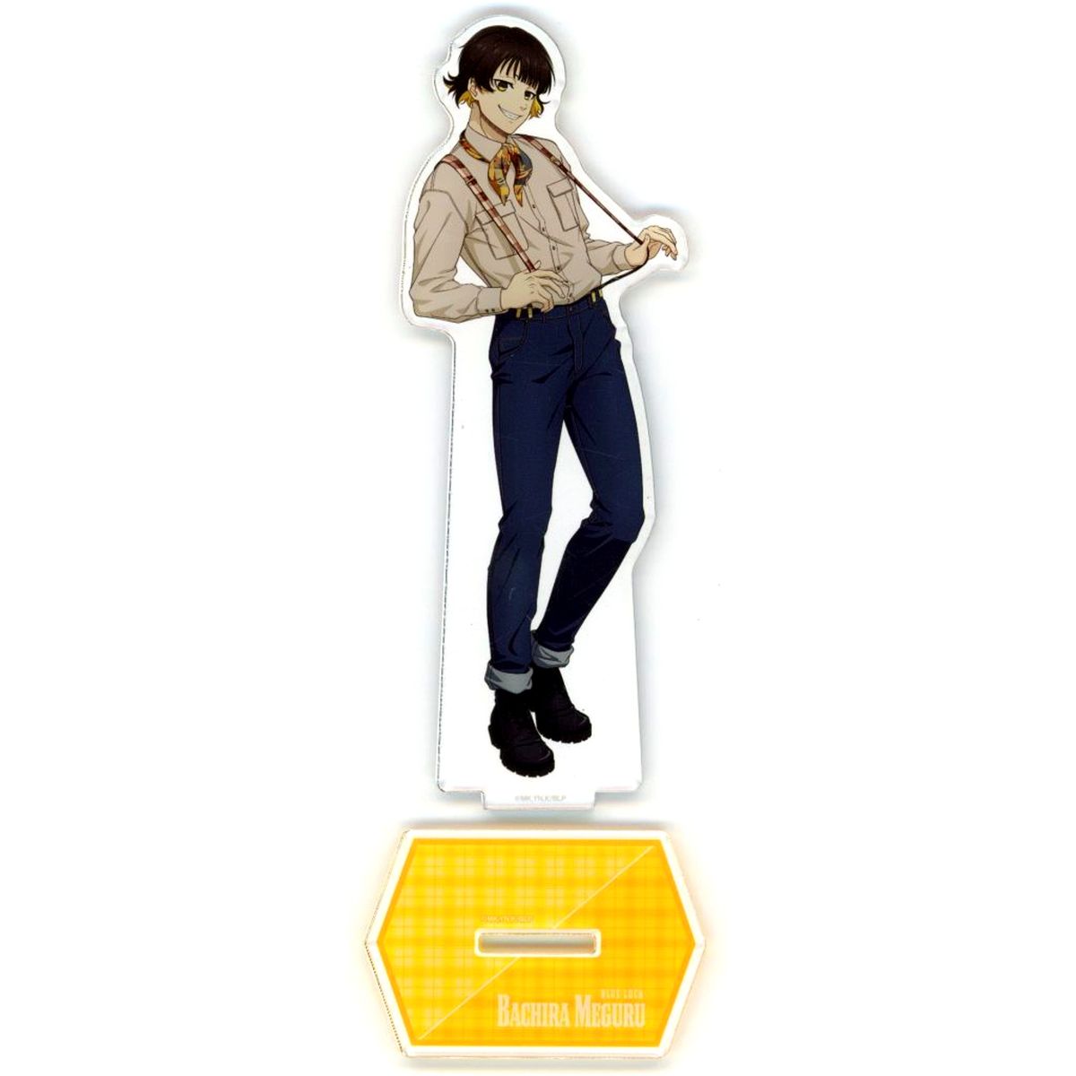 Meguru Bachira Life Size Acrylic Stand Blue Lock x Tokyu Land BLUE LOCK SCRAMBLE Shibuya Domination [USED]