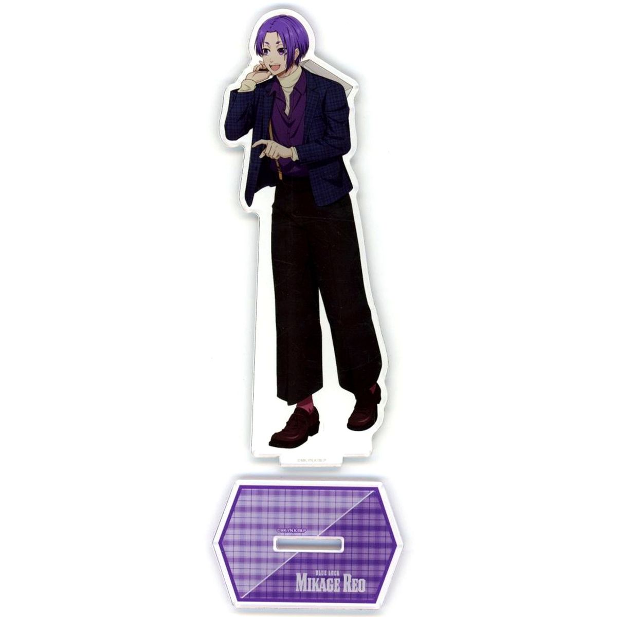 Reo Mikage Life Size Acrylic Stand Blue Lock x Tokyu Land BLUE LOCK SCRAMBLE Shibuya Domination [USED]