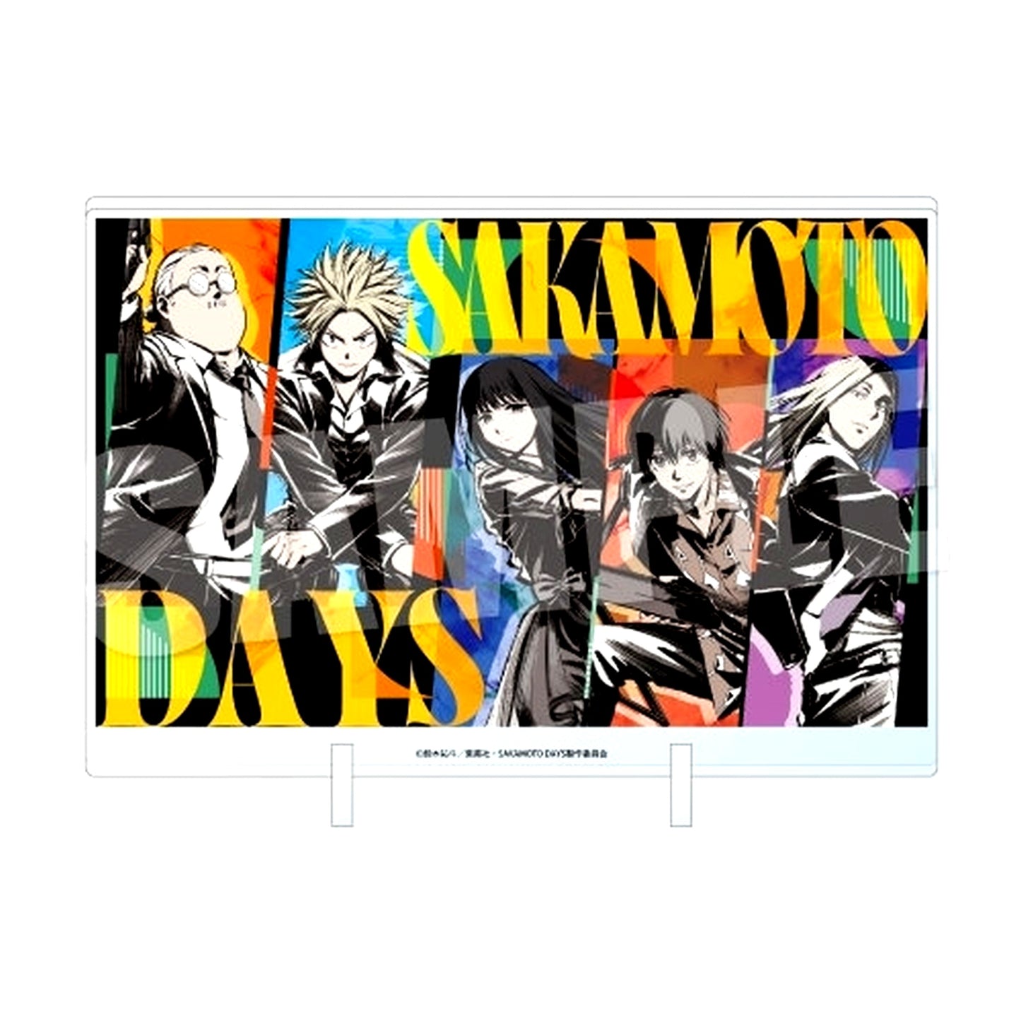 Group Sakamoto Days Acrylic Visual Board Neo Painting Ver. [USED]