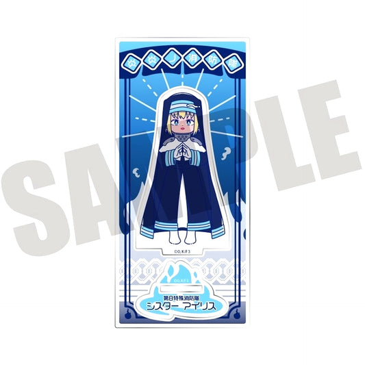 Iris F. Fire Force Season 3 Newtro Acrylic Stand [USED]