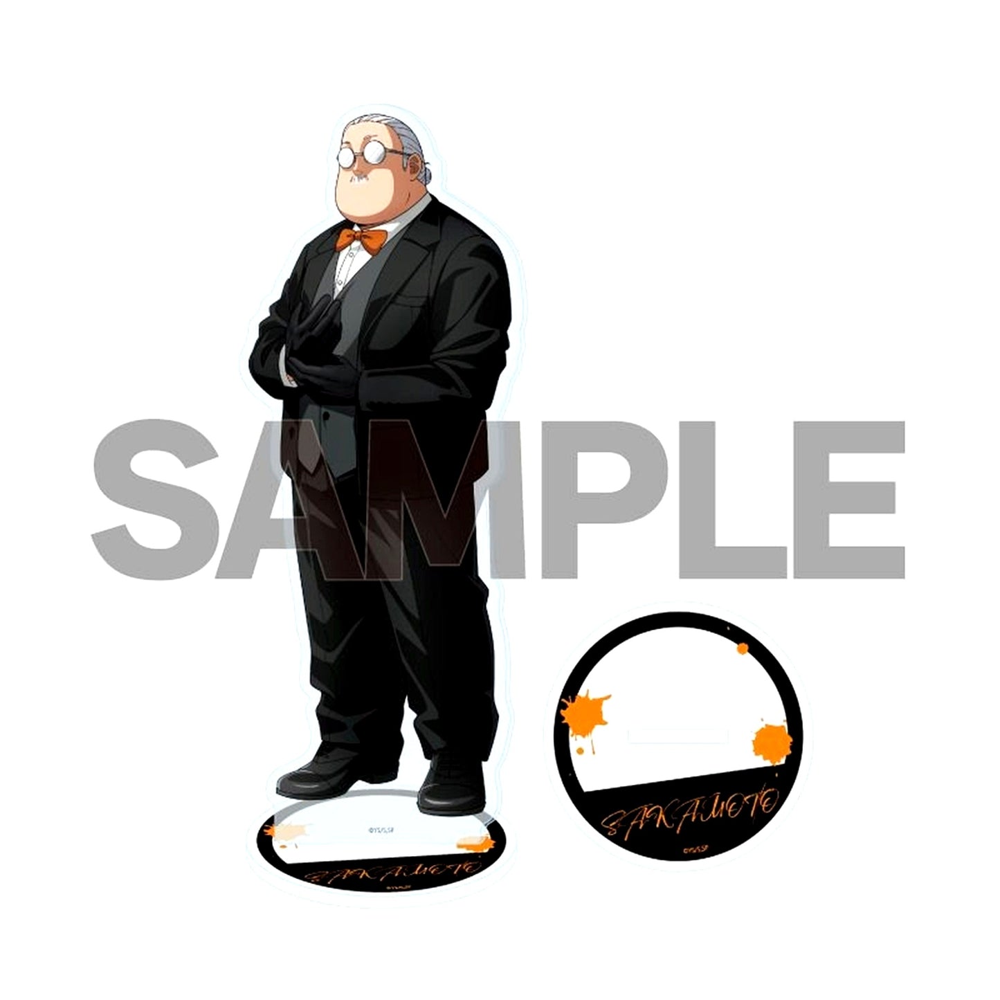 52 Taro Sakamoto Illustration Sakamoto Days Acrylic Stand Leather Gloves Ver. [USED]